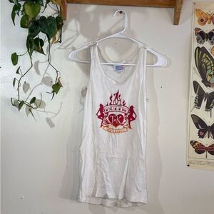 Toby Keith hottie white tank top